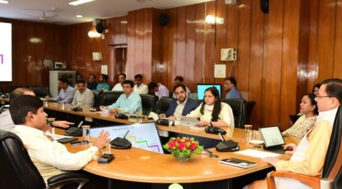 मुख्यमंत्री पुष्कर धामी ने की सशक्त उत्तराखण्ड@25 के लक्ष्यों को हासिल करने के लिए आईटीडीए एवं उद्योग विभाग की समीक्षा,अधिकारियों को दिए सख्त निर्देश
