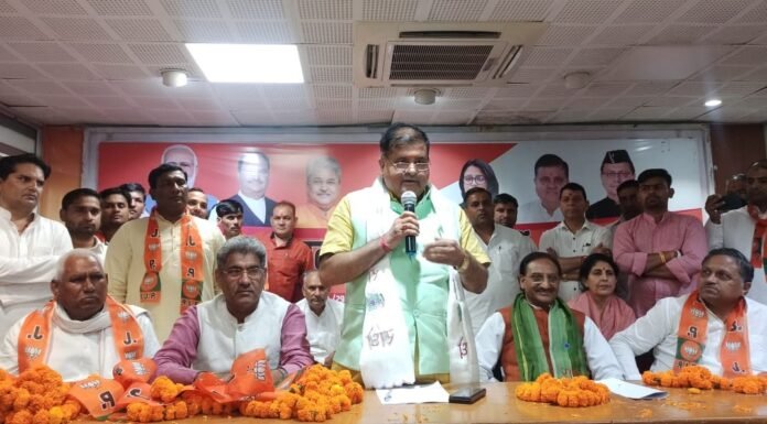 Uttarakhand:-भाजपा के महा जनसंपर्क अभियान मे पीएम सहित शीर्ष नेता करेंगे भागेदारी