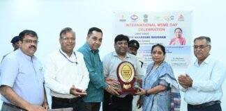 Haridwar:-सिडकुल मैन्युफैक्चर एसोसिएशन द्वारा अंतरराष्ट्रीय एमएसएमई दिवस पर आयोजित समारोह में शामिल हुई विधानसभा अध्यक्ष,उत्कृष्ट योगदान देने वाले उद्योगों और वित्तीय संस्थानों को किया सम्मानित