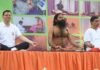 Haridwar:-अंतरराष्ट्रीय योग दिवस पर सीएम धामी ने पतंजलि योगपीठ हरिद्वार आयोजित कार्यक्रम में किया योगाभ्यास