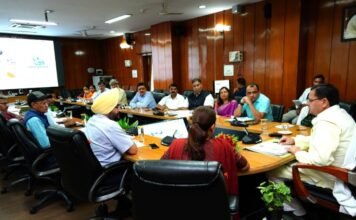 मुख्यमंत्री पुष्कर धामी की अध्यक्षता में हुई 2024 में राज्य में आयोजित होने वाले 38वें राष्ट्रीय खेलों के आयोजन के सम्बन्ध में उच्चस्तरीय बैठक,सीएम धामी ने दिए जरूरी निर्देश