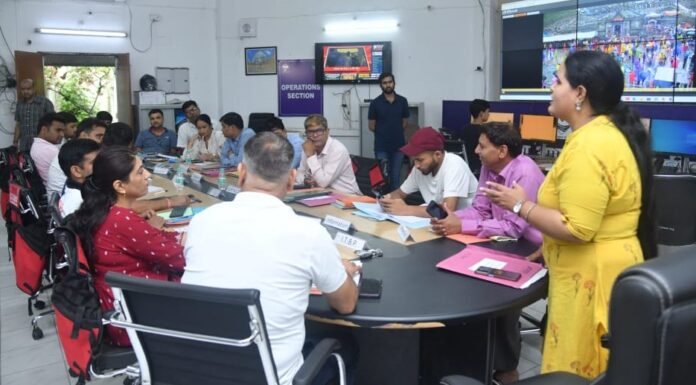 उत्तराखण्ड राज्य आपदा प्रबंधन प्राधिकरण के आपदा प्रबंधन विशेषज्ञों द्वारा नोडल अधिकारियों की कैपेसिटी बिल्डिंग हेतु प्रशिक्षण कार्यक्रम किया गया संचालित