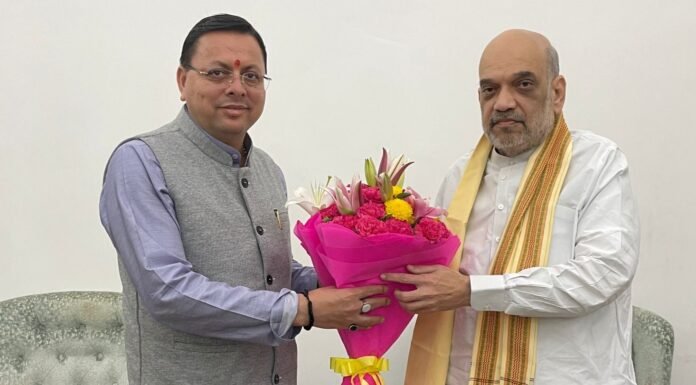 उत्तराखंड में यूनिफॉर्म सिविल कोड को लागू करने की तैयारी तेज!देर रात गृह मंत्री अमित शाह से मिले सीएम पुष्कर धामी