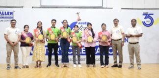 Uttarakhand:-एलन देहरादून ने मनाया सफलता का जश्न,विक्ट्री सेलिब्रेशन में किया नीट व जेईई टॉपर्स का सम्मान