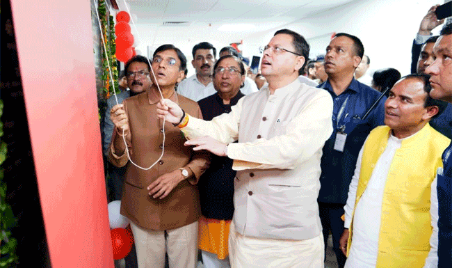 Uttarakhand:-केन्द्रीय स्वास्थ्य मंत्री एवं सीएम धामी ने किया दून मेडिकल कॉलेज में पहली सरकारी कैथ लेब एवं डिजिटल रेडियोग्राफी एवं मैमोग्राफी का शुभारंभ