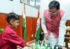 Uttarakhand:-सबसे कम उम्र के शतरंज खिलाड़ी तेजस तिवारी ने की सीएम धामी से भेंट