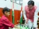 Uttarakhand:-सबसे कम उम्र के शतरंज खिलाड़ी तेजस तिवारी ने की सीएम धामी से भेंट