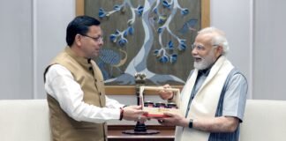 Uttarakhand:-देहरादून वासियों को जल्द मिल सकती है मेट्रो की सौगात,सीएम धामी ने दिल्ली में पीएम मोदी से मुलाकात कर मेट्रो की मंजूरी का किया आग्रह