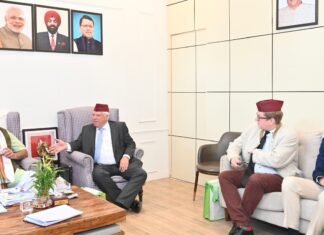 Uttarakhand:-जर्मनी से आए प्रतिनिधिमंडल ने कृषि मंत्री गणेश जोशी से की मुलाकात,भारत-जर्मनी के औद्योगिक संबंध को बढ़ाने संबंध में हुई चर्चा