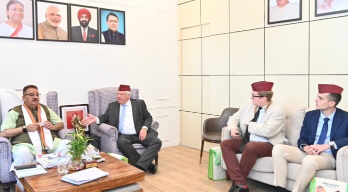 Uttarakhand:-जर्मनी से आए प्रतिनिधिमंडल ने कृषि मंत्री गणेश जोशी से की मुलाकात,भारत-जर्मनी के औद्योगिक संबंध को बढ़ाने संबंध में हुई चर्चा