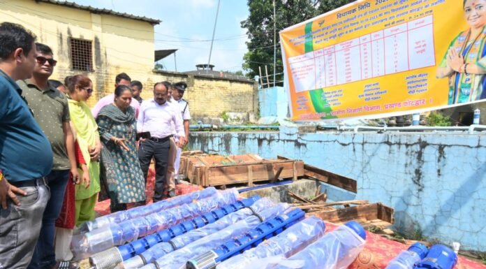 Uttarakhand:-कोटद्वार नगर एवं समीपवर्ती क्षेत्र की पेयजल व्यवस्था को सुचारु बनाने के लिए विधानसभा अध्यक्ष ने जल संस्थान कोटद्वार को प्रदान किए 10 मोटर सबमर्सिबल पंप