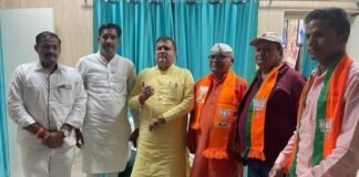 भाजपा प्रदेश अध्यक्ष के सानिध्य में पूर्व विधायक एवं पूर्व मंत्री रहे सुरेश आर्य ने ली भाजपा की सदस्यता