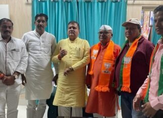 भाजपा प्रदेश अध्यक्ष के सानिध्य में पूर्व विधायक एवं पूर्व मंत्री रहे सुरेश आर्य ने ली भाजपा की सदस्यता