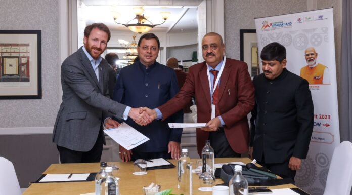 CM Dhami London Visit:-लंदन में सीएम पुष्कर धामी की उपस्थिति में पोमा ग्रुप के साथ 2 हजार करोड़ रुपए का एमओयू साइन