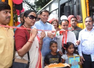 Uttarakhand:-श्रमिकों के बच्चों को सीएम धामी का तोहफ़ा,मोबाईल लर्निंग स्कूल वैन के जरिए बस्तियों में दी जाएगी क्वालिटी एजुकेशन