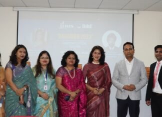 Noida:-जिम्स नोएडा एक्सटेंशन में आयोजित हुए ओरिएंटेशन प्रोग्राम ‘आरम्भ 2023’,नए छात्रों को करवाया गया विद्यालय की नीतियों से अवगत