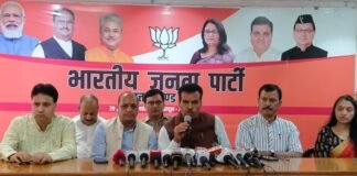 Uttarakhand:-प्रधानमंत्री नरेंद्र मोदी के जन्मदिन को ‘सेवा पखवाडा’ के तौर पर मनाएगी भाजपा,पत्रकार श्रृंखला के लिए वक्ताओं सूची की जारी