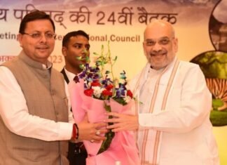 Uttarakhand:-केंद्रीय गृह मंत्री अमित शाह के उत्तराखंड दौरे पर सीएम धामी ने जताया आभार कहा-गृह मंत्री के सुझावों पर तेजी से अमल के लिए सरकार प्रतिबद्ध