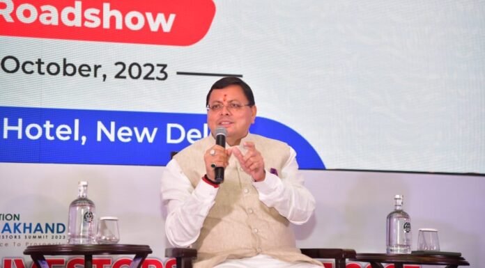 उत्तराखंड में दिसंबर में प्रस्तावित इन्वेस्टर समिट के आयोजन को लेकर दिल्ली में रोड शो का आयोजन,सीएम धामी ने कहा-उत्तराखंड में भी होगी वाइब्रेंट गुजरात की भांति शुरुआत