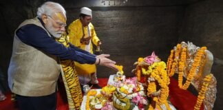 PM Modi in Jageshwar Dham:-पीएम मोदी ने जागेश्वर धाम में की पूजा-अर्चना,भगवान जागनाथ का लिया आशीर्वाद,गुंजी गांव में माताओं से लिया आशीष