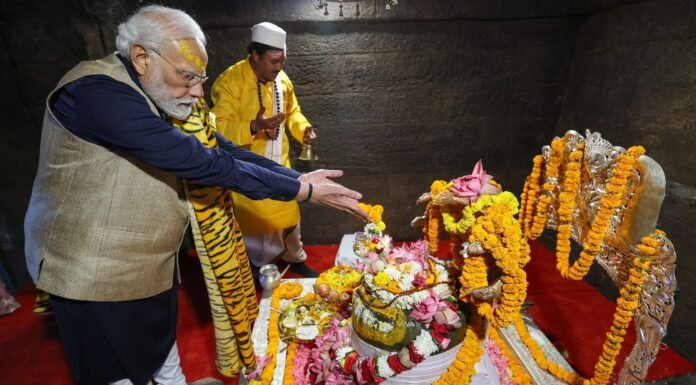 PM Modi in Jageshwar Dham:-पीएम मोदी ने जागेश्वर धाम में की पूजा-अर्चना,भगवान जागनाथ का लिया आशीर्वाद,गुंजी गांव में माताओं से लिया आशीष