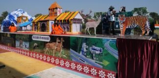 Uttarakhand Foundation Day 2023:-राज्य स्थापना दिवस पर प्रदर्शित की गई ‘‘केदारखण्ड से मानसखण्ड’’ झांकी