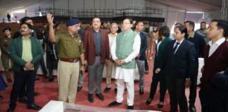 Global Investors Summit:-PM Modi 8 दिसंबर को करेंगे डेस्टिनेशन उत्तराखंड,ग्लोबल इन्वेस्टर्स समिट का उद्घाटन,सीएम धामी ने कार्यक्रम स्थल का किया स्थलीय निरीक्षण