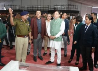 Global Investors Summit:-PM Modi 8 दिसंबर को करेंगे डेस्टिनेशन उत्तराखंड,ग्लोबल इन्वेस्टर्स समिट का उद्घाटन,सीएम धामी ने कार्यक्रम स्थल का किया स्थलीय निरीक्षण