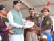 Dehradun:-उत्तराखंड होमगार्ड एवं नागरिक सुरक्षा स्थापना दिवस के अवसर पर सीएम धामी ने रैतिक परेड का मान प्रणाम किया ग्रहण,होमगार्ड के जवानों के लिए की कई बड़ी घोषणाएं