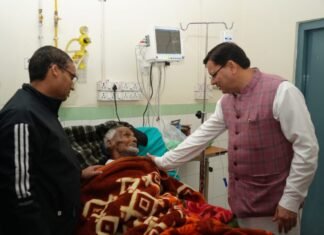 Uttarakhand:-भाजपा नेता चमन लाल वाल्मीकि के निधन पर सीएम धामी ने दुःख व्यक्त कर दी श्रद्धांजलि