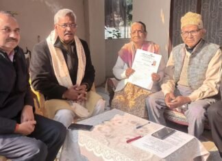 Uttarakhand:-पूर्व मुख्यमंत्री त्रिवेन्द्र रावत की प्रेरणा से मंजुलता रावत ने लिया देहदान का संकल्प