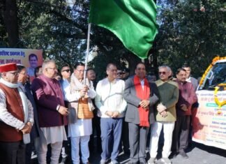 Uttarakhand:-‘स्वच्छ भारत मिशन’ के तहत सीएम धामी ने डोर टू डोर कूड़ा उठाने के लिए 58 वाहनों का किया फ्लैग ऑफ