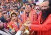 Ram Mandir Inauguration:-सीएम धामी ने हरिद्वार से अयोध्या के लिए गंगा का पवित्र जल ब्रह्मकुण्ड से कलशों में एकत्रित कर कलश यात्रा को किया रवाना