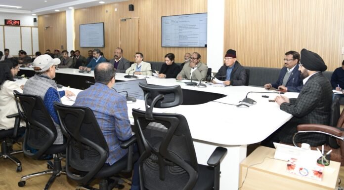 उत्तराखंड के हर बड़े शहर में बनेगे ऑडिटोरियम,इन्डोर एवं आउटडोर स्टेडियम मुख्य सचिव ने राज्यों को विशेष सहायता योजना की प्रगति की समीक्षा बैठक में दिए निर्देश