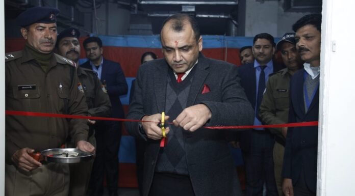 New Delhi:-उत्तराखण्ड सदन में हुआ पुलिस बैरकों का उद्घाटन