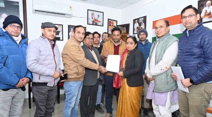 Dehradun:-उत्तराखंड पॉवर जूनियर इंजीनियर एसोसिएशन के प्रतिनिधिमंडल ने विधानसभा अध्यक्ष को सौंपा 18 सूत्रीय मांगों ज्ञापन