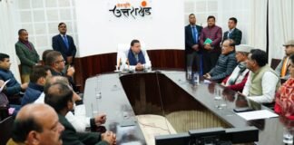 Uttarakhand:-नेता प्रतिपक्ष यशपाल आर्य के नेतृत्व में सीएम धामी से कांग्रेस के प्रतिनिधिमंडल ने की भेंट,हल्द्वानी के बनभूलपुरा मामले पर की चर्चा