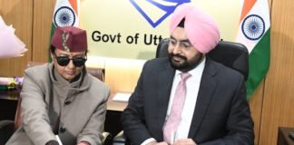 Uttarakhand:-राधा रतूड़ी ने उत्तराखंड की पहली महिला मुख्य सचिव का पदभार किया ग्रहण कहा-टीम के रूप में कार्य करते हुए देश का सर्वश्रेष्ठ राष्ट्र बनाने के लिए करेंगे कार्य