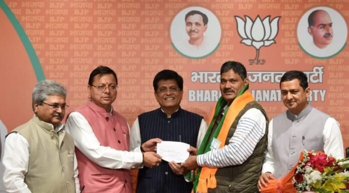 Lok Sabha Election2024:-बद्रीनाथ विधायक राजेंद्र भंडारी के भाजपा में शामिल होने के बाद,उत्तराखंड में कांग्रेस को लग सकते है अभी और झटके,भाजपा के संपर्क में है कई नेता