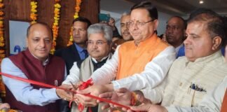 Uttarakhand:-भाजपा का प्रदेश चुनाव मीडिया सेंटर का उद्धाटन,सीएम धामी ने कहा-आम लोगों मे 400 पार की चर्चा,तीसरी बार बन रही मोदी सरकार