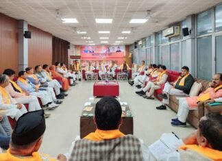 Lok Sabha Elections:-देहारदून में लोकसभा प्रत्याशियों के साथ भाजपा की महत्वपूर्ण बैठक,चुनाव रणनीति पर विस्तार से हुई चर्चा