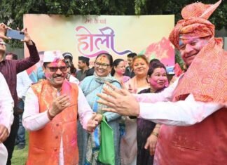 Holi 2024:-देहरादून में विभिन्न होली मिलन कार्यक्रमों में शामिल हुए कैबिनेट मंत्री गणेश जोशी