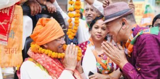 Lok Sabha Election:-हरिद्वार लोकसभा से भाजपा प्रत्याशी त्रिवेन्द्र रावत को मिल रहा है अपार जनसमर्थन-रानीपुर विधानसभा में मेगा रोड शो,लालढांग में किया सभा का आयोजन