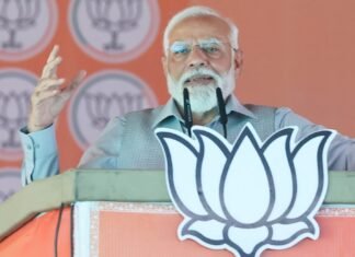 Lok Sabha Election:-ऋषिकेश में पीएम मोदी ने विजय संकल्प रैली को किया संबोधित कहा-सागर तट से हिमालय की गोद तक,’फिर एक बार मोदी सरकार’की है गूंज