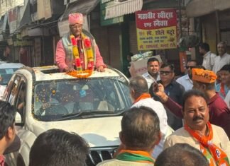 Lok Sabha Election:-बैसाखी पर किसानों के बीच पहुंचे त्रिवेंद्र रावत कहा-किसानों के स्वाभिमान के लिए काम किए,आगे भी करूंगा