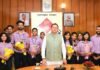 Uttarakhand:-मुख्यमंत्री पुष्कर सिंह धामी से जापान में केयर गिवर जॉब रोल के लिए चयनित युवाओं ने की भेंट