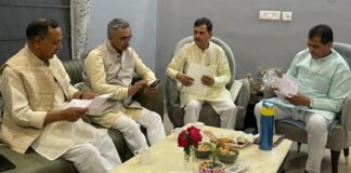 Uttarakhand:-मतदाता सूची की गड़बड़ियों में सुधार की मांग को लेकर संयुक्त सचिव से मिला बीजेपी का प्रतिनिधिमंडल