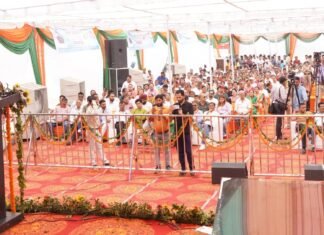 Dehradun:-सीएम धामी ने सौंग नदी के तट पर स्थित जौली नहर के हेड पर जल संरक्षण और संर्वद्धन योजना का किया लोकार्पण