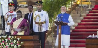 PM Modi Oath Ceremony:-नरेंद्र मोदी ने तीसरी बार ली प्रधानमंत्री पद की शपथ,उत्तराखंड के मुख्यमंत्री,भाजपा प्रदेश अध्यक्ष ने दी बधाई,अजय टम्टा को केंद्रीय मंत्रिमंडल में मिला स्थान
