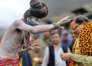 Rudraprayag:-मुख्यमंत्री पुष्कर धामी ने किए बाबा केदारनाथ के दर्शन,पुनर्निर्माण कार्यों की प्रगति की ली जानकारी